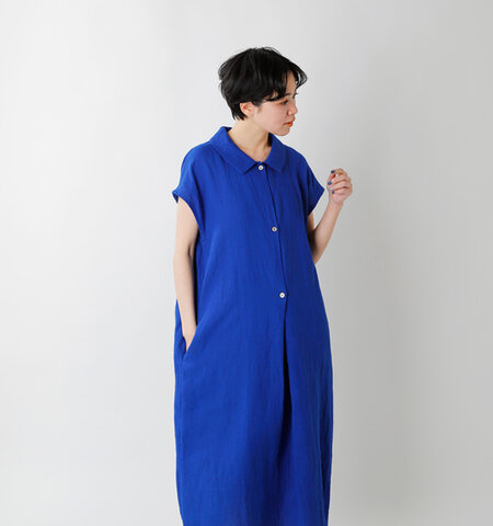 nooy|リネンワッシャーダブルドレス nop04ss21-hm