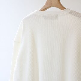 MidiUmi｜waffle pullover