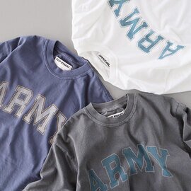 TOP KHAKI|ピグメント ARMYTシャツ【DM便発送可能】