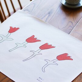 nunocoto｜ファブリックポスター：tulips（こいずみめい）
