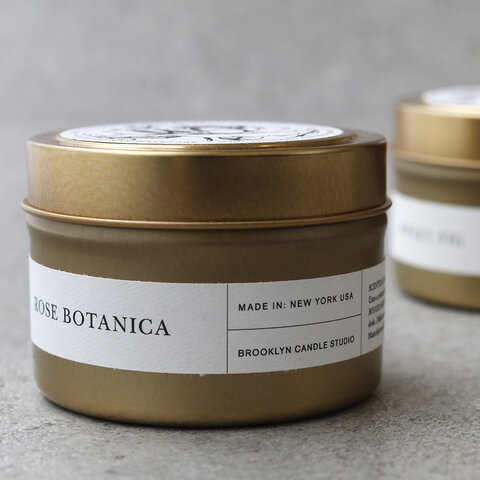 Brooklyn Candle Studio｜Gold Travel Candle