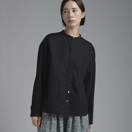 T.Tutie.|コットンリネンシャツ/綿・麻・ブラウス・長袖・天然素材