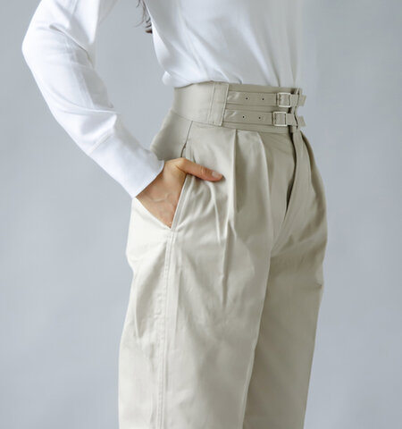 LENO｜ダブルベルトグルカトラウザーズ“Double Belted Gurkha Trousers” leno-pt001