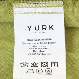 YURK｜リネン素材のゆるっとイージーパンツ