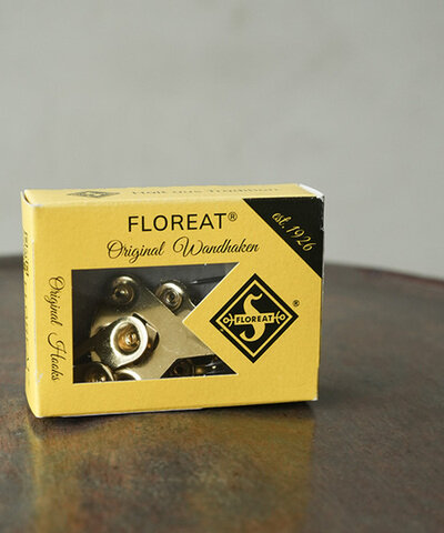 DETAIL|Floreat Wall Hooks "Brass" フロリートウォールフック “ブラス”壁掛けフック 壁掛け金具 3065brs