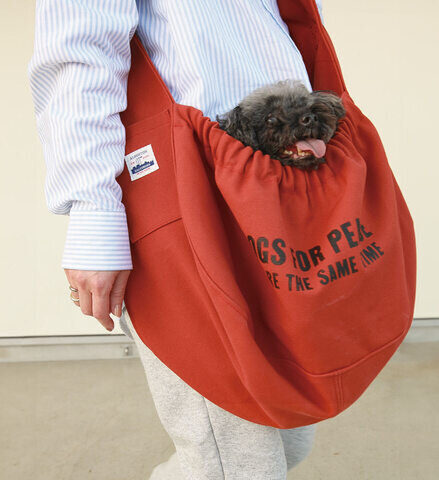 DOGS FOR PEACE｜ALBERTON DOG NEWS PAPER BAG CARRIES/アルバートンニュースペーパーキャリーバッグ M/L