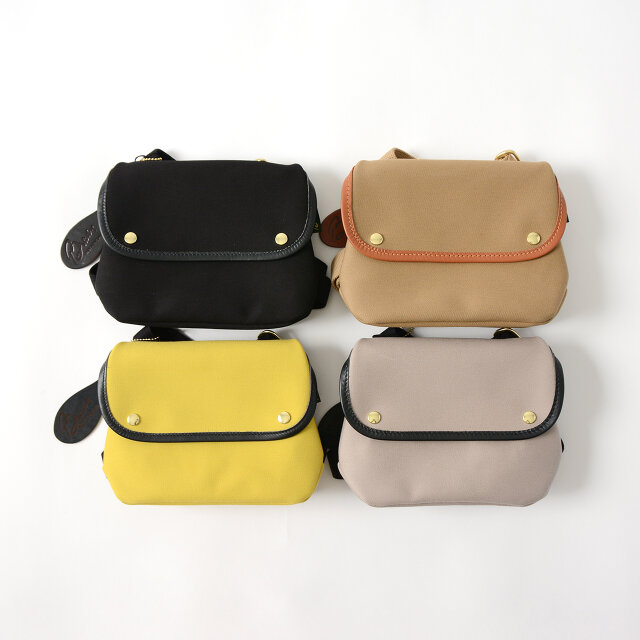定番色の「black」と「khaki」、そしてコーデの差し色にもピッタリな「mimosa」、上品な落ち着いた雰囲気の「greige」が仲間入り。深みのある色合いが様々な着こなしに映えます。