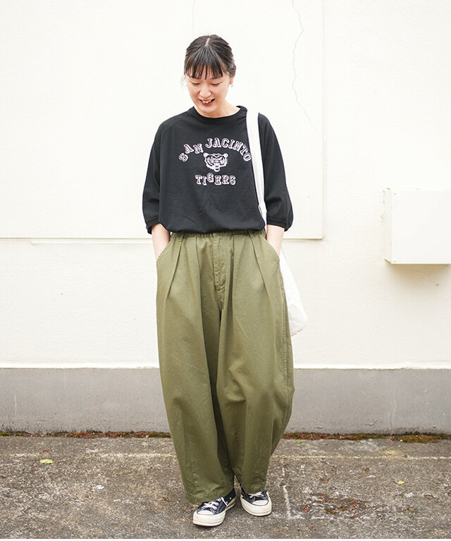 身長:165cm /black/着用サイズ:FREE