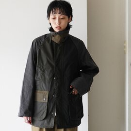 Barbour|バブアーパッチワーク オーバーサイズ ビデイル ワックスジャケット ユニセックス メンズ アウター BARBOURPATCHWORK OS BEDALE WAX JACKET MWX2500 バブアー