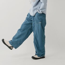 and wander|クリンクル ナイロン パンツ “crinkled nylon pants” 574-4282182-mn