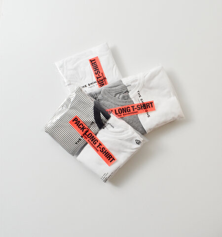 Shinzone|コットン パック ロングスリーブ Tシャツ PACK LONG SLEEVE TEE 24amscu04