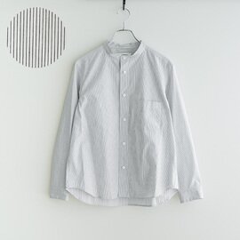 SOLAMONAT LARME｜スタンドカラーシャツ lm-tachi-sh