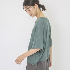 TUTIE.|リネンニット2WAYカーディガン
