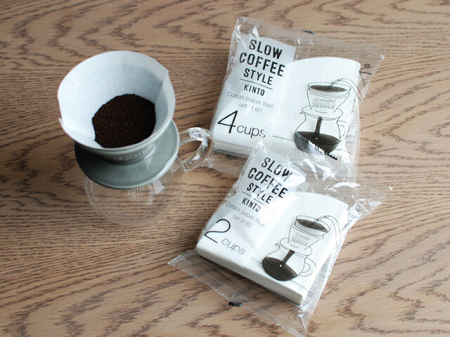 Kinto Slow Coffee Style コットンペーパーフィルター Kinto キントー キナリノモール Kinto Slow Coffee Style コットンペーパーフィルター Kinto キントー キナリノモール