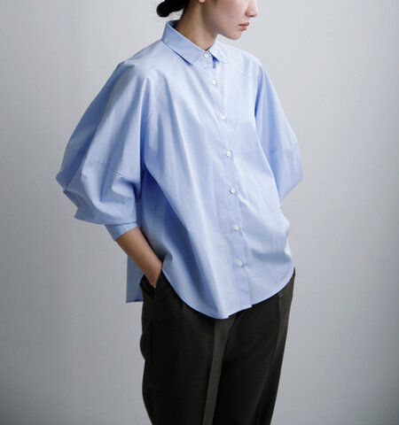 MICA&DEAL|コットン ボリュームスリーブ ブラウス 0126101010o