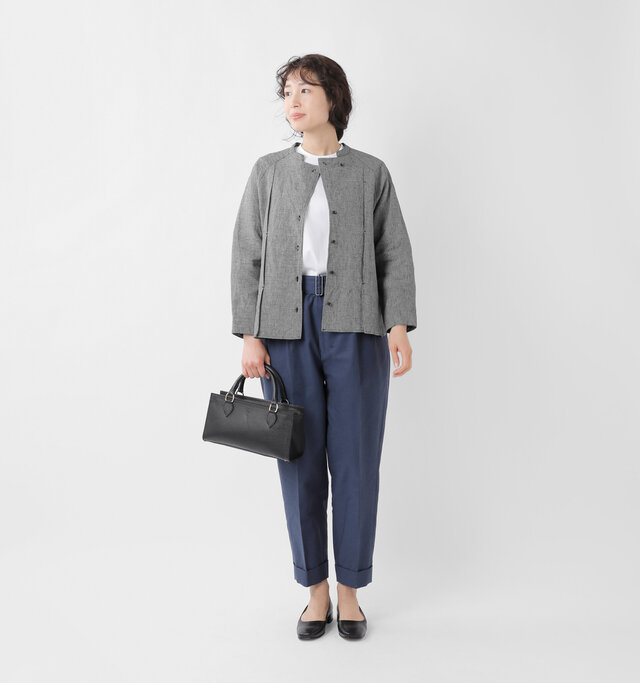 model mizuki：168cm / 50kg
color : gray / size : F