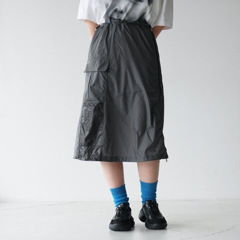 MARMOT CAPITAL|パーテックス トランジション シアースカート PERTEX TRANSITION SHEER SKIRT Aラインスカート 撥水 軽量 25SS-L3-02 マーモットキャピタル