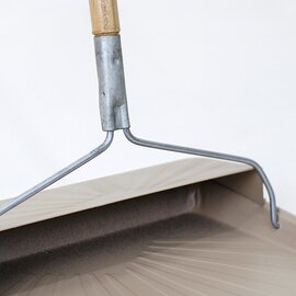 FULTON CORPORATION｜Steel Dustpan With Handle And Rubber Edge