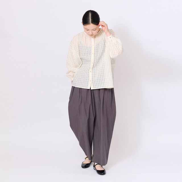 model:164cm color:シロシロ