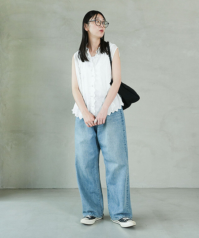 身長:165cm / カラー:02 OFF / サイズ:F