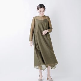 kaene｜シアー Aライン ドレス 100762-yo