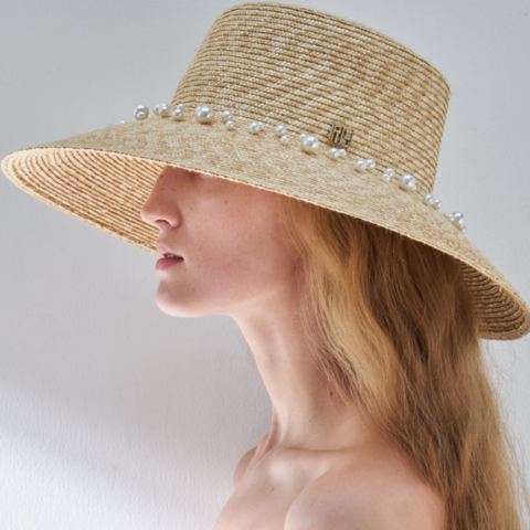 IRIS47|venus hat ストローハット 帽子 日よけ対策