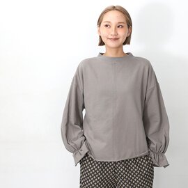 UNIVERSAL TISSU|ギャザースリーブプルオーバー kurashisha