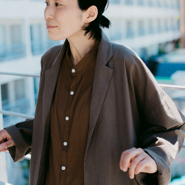 MUYA｜Livery coat tailored collar リバリーコート/テーラードカラー/2color MUYA(ムヤ)  キナリノモール