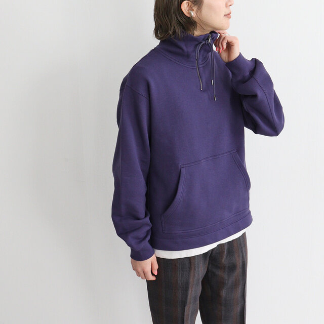 ■パープルネイビー(身長167cm、着用サイズ0)