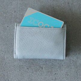 VU PRODUCT｜vu-product-B12[GREEN GARY] leather mini wallet.