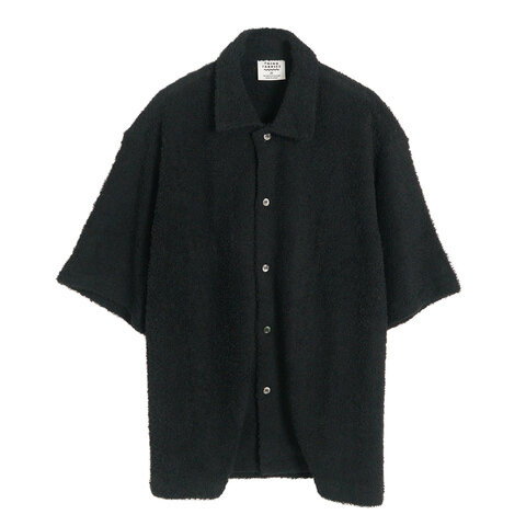 THING FABRICS｜オープンカラー シャツ ラッセルパイルTF Open Collar Shirt (Russell pile) ユニセックス TFIN-2403 シングファブリックス
