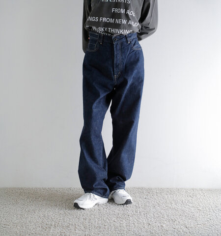 KURO|セルビッチ クロス デニム パンツ “SELVEDGE CROSS DENIM PANTS” 964173-kk