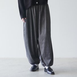 mizuiro ind|ベロアプリント ドローストリング パンツ ボトムス velour print drawstrings PT 3-260097 ミズイロインド
