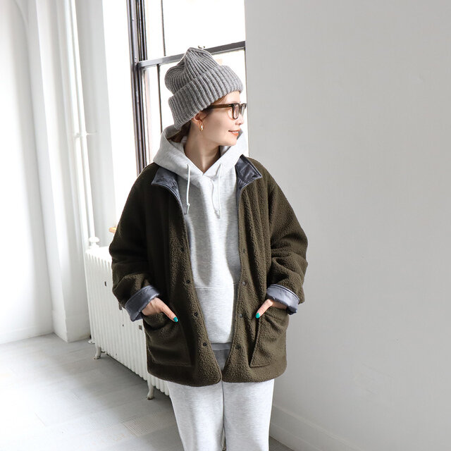 ■オリーブ(身長160cm、着用サイズXS)