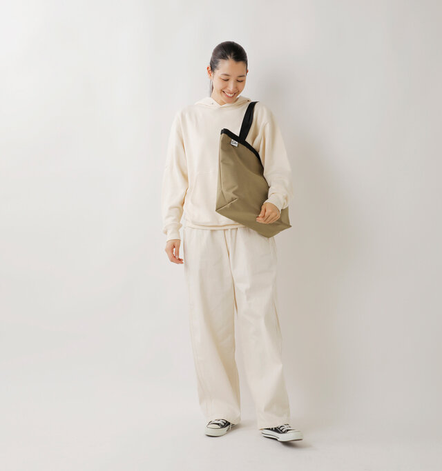 model mizuki：168cm / 50kg 
color : flannel / size : one
