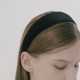 IRIS47｜Scala wide headband　カチューシャ　ベロア