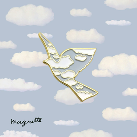 Pinpinpin|Lapel Pin Magritte Series
