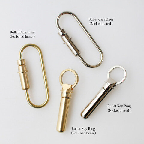 CANDY DESIGN&WORKS｜Bullet Key Ring(バレット キーリング)