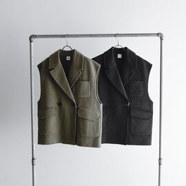 YENN|ダブルフェイス ベスト ジャケット “DOUBLE FACE VEST JK” y253-41089