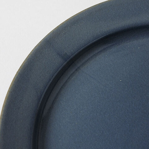 藍染窯×TODAY'S SPECIAL｜プレート 24cm（藍墨･象牙）