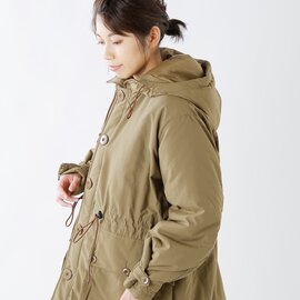 BURLAP OUTFITTER｜ボタンフロントパーカー button-front-parka-ms