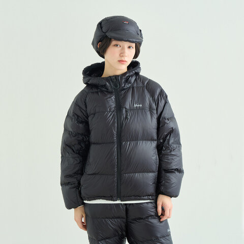 NANGA|MOUNTAIN LODGE DOWN HOODIE JACKET W