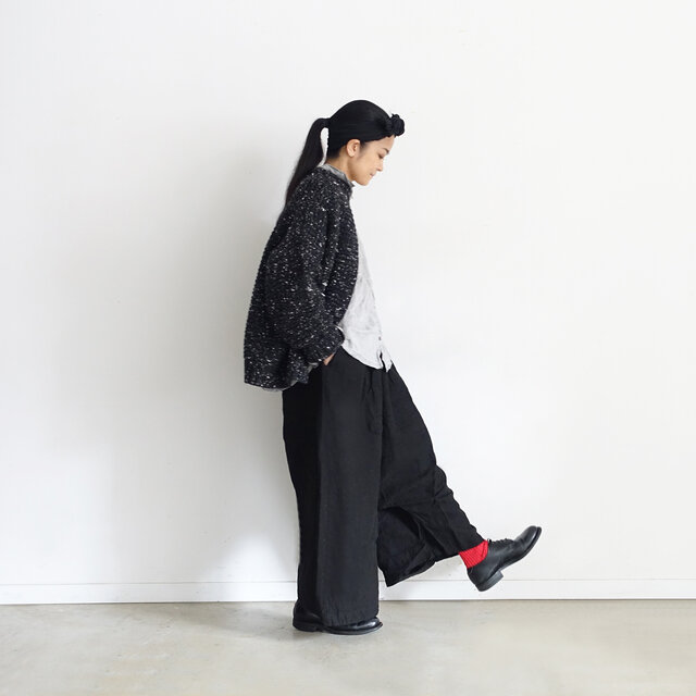 Model 158cm、Charcoal着用