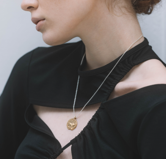 IRIS47|leo necklace ネックレス チェーン コイン - H.O.V IRIS47|leo necklace ネックレス チェーン コイン - H.O.V