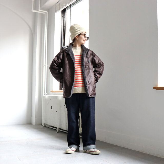 ■チャコール(身長160cm、着用サイズXS)