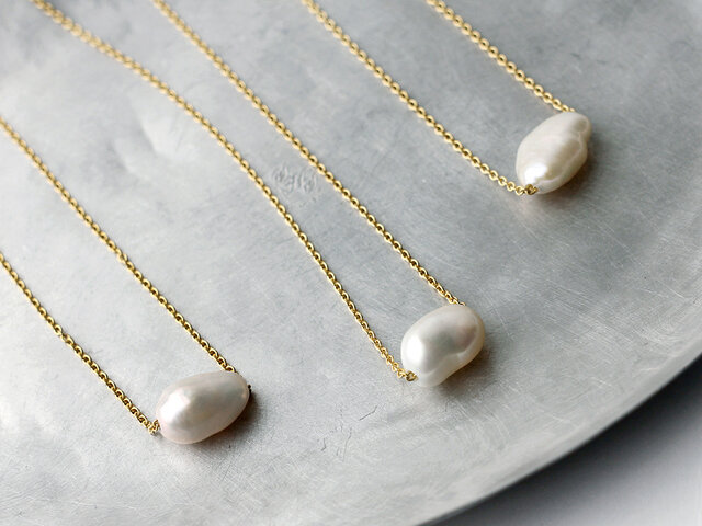 Laboratorium｜baroque pearl necklace/ネックレス