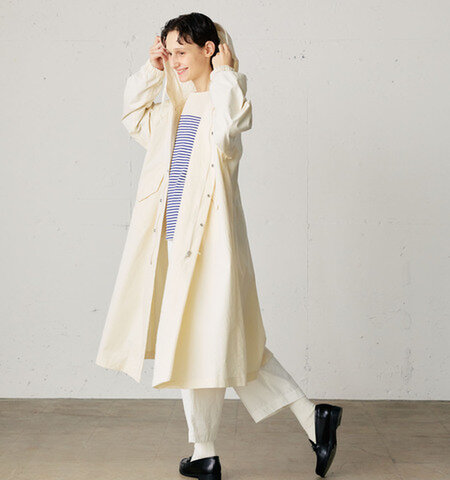 MidiUmi｜hooded long coat