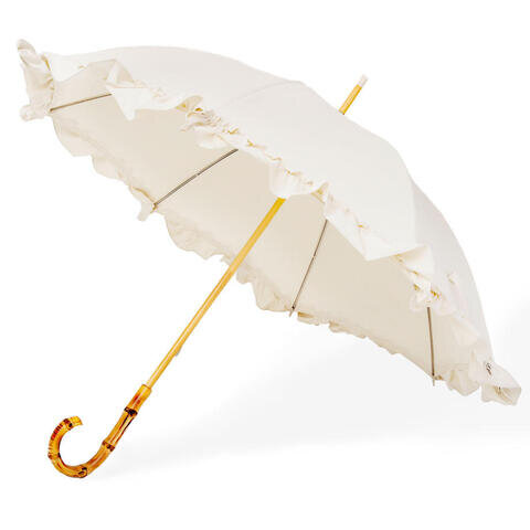 IRIS47｜frill long umbrella　晴雨兼用　日傘　日本製　傘