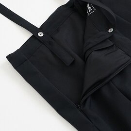 Mochi｜harf tucked skirt [black]
