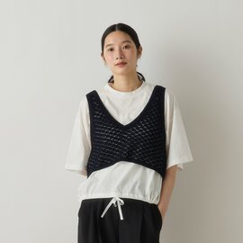 MidiUmi|mesh bustier vest